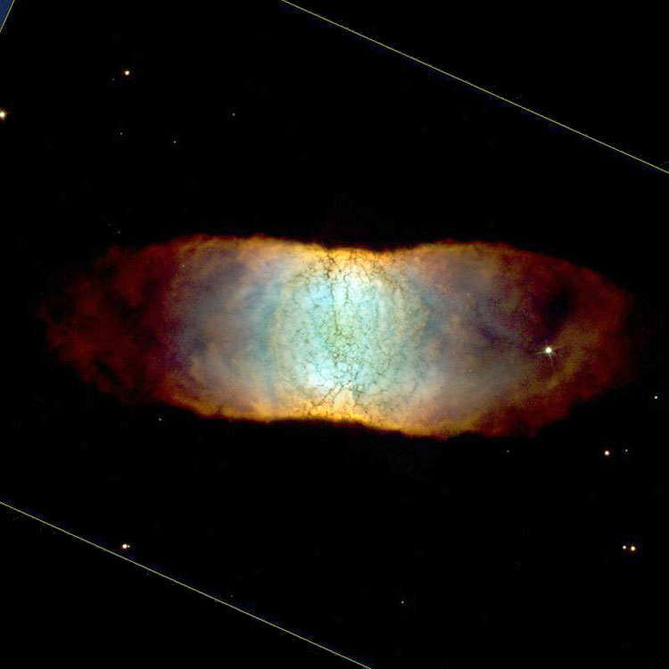 HST image of planetary nebula IC 4406