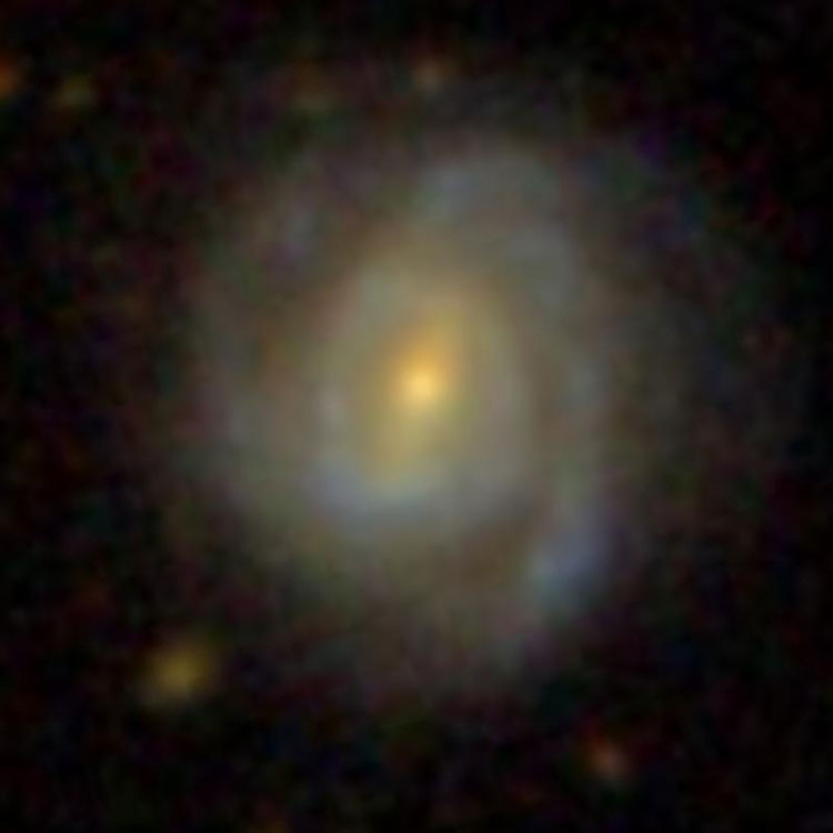 SDSS image of spiral galaxy IC 4425