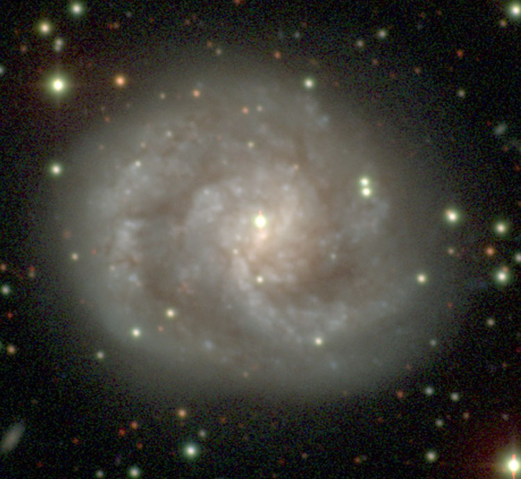 Carnegie-Irvine image of spiral galaxy IC 4444, which is probably a duplicate entry for IC 4441