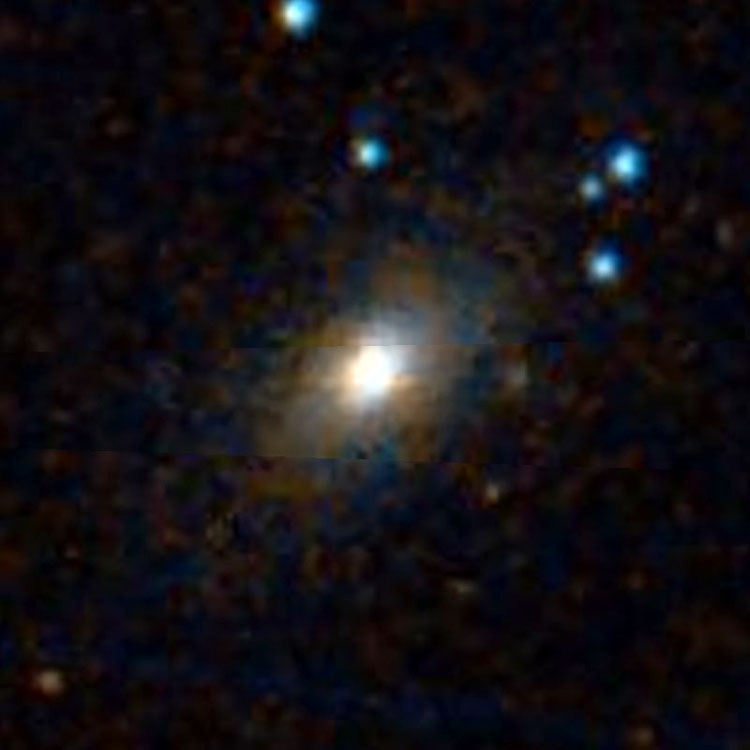 DSS image of lenticular galaxy IC 450