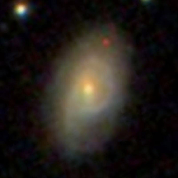 SDSS image of spiral galaxy IC 4558
