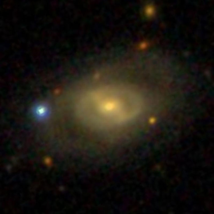 SDSS image of spiral galaxy IC 4575