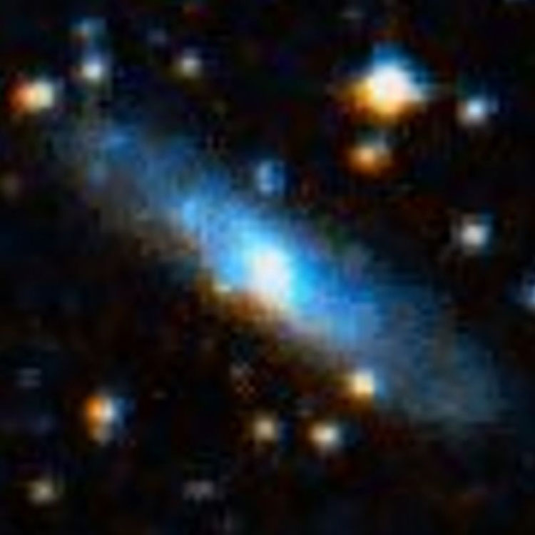 DSS image of spiral galaxy IC 4596