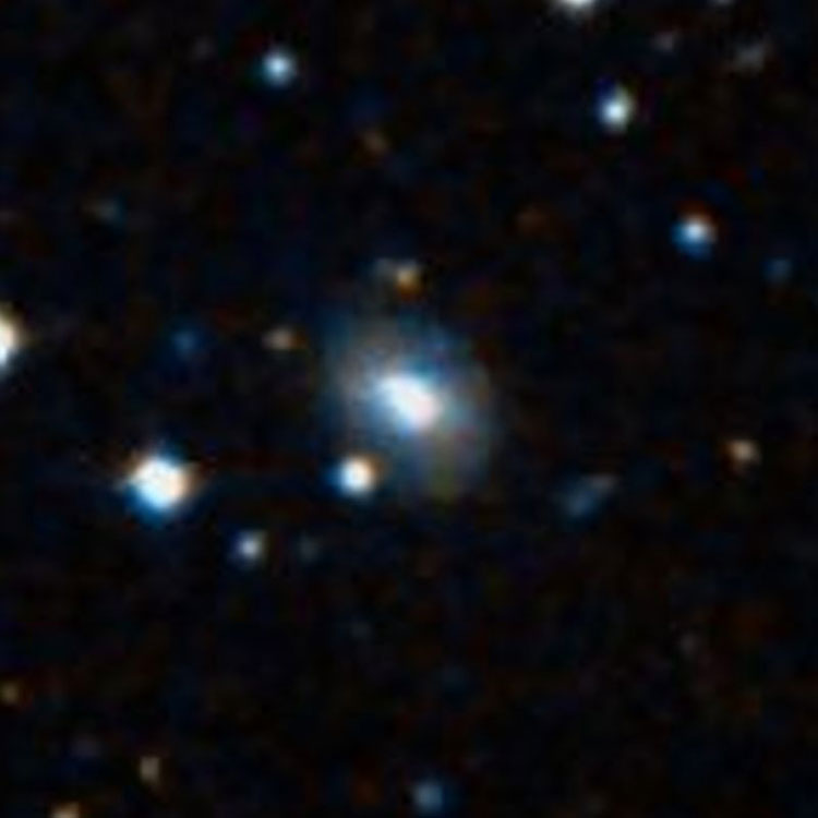 DSS image of lenticular galaxy IC 461