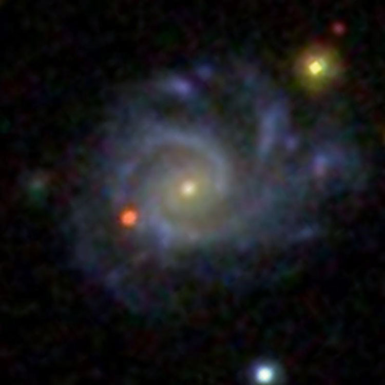 SDSS image of spiral galaxy IC 4624