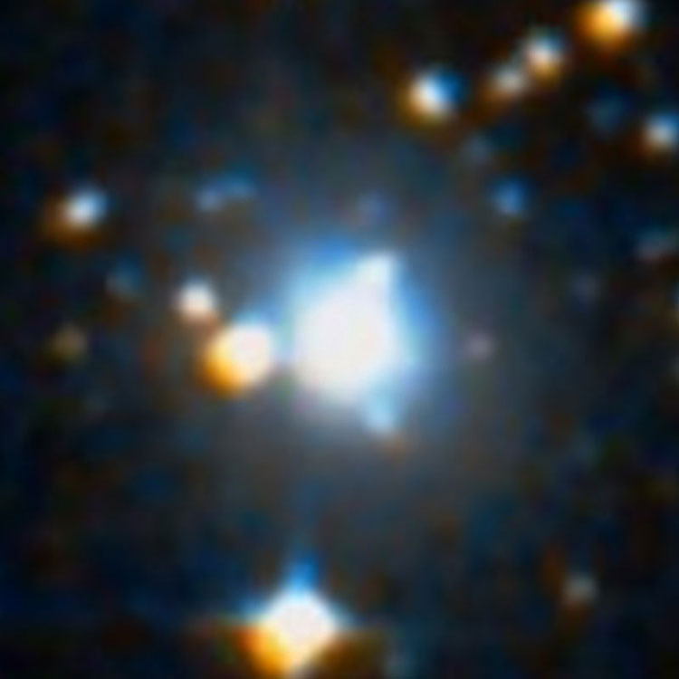 DSS image of lenticular galaxy IC 4749