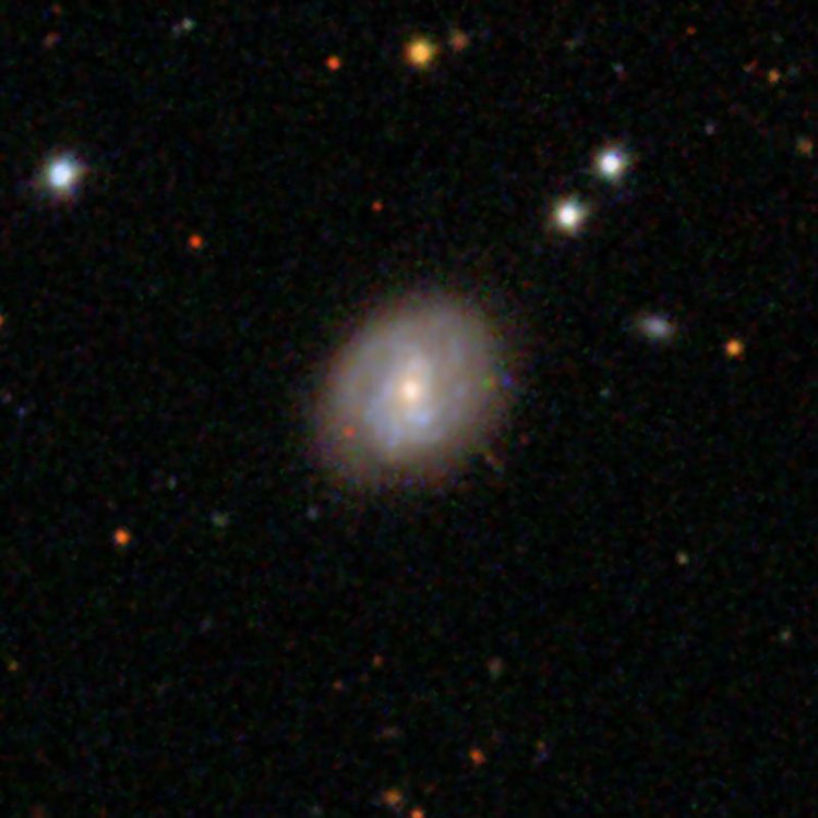 SDSS image of spiral galaxy IC 482