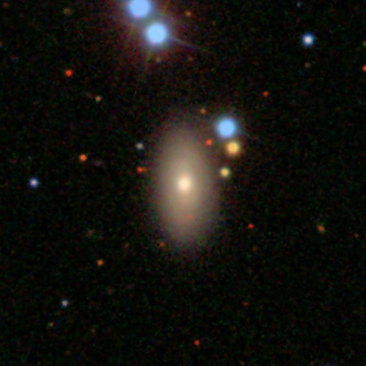 SDSS image of lenticular galaxy IC 497