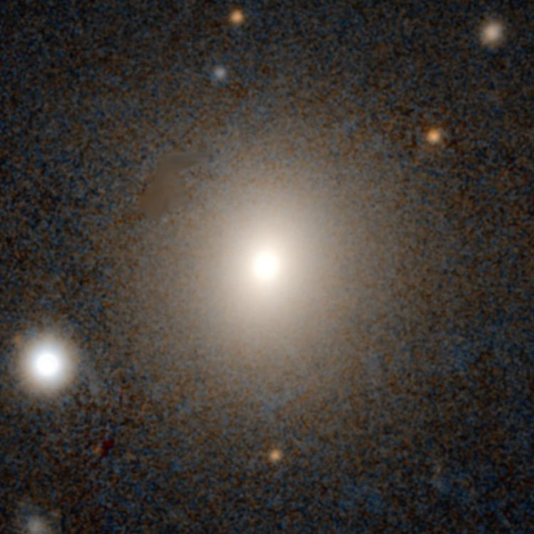 DSS image of lenticular galaxy IC 574
