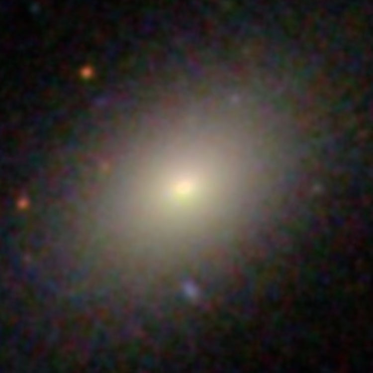 SDSS image of lenticular galaxy IC 585