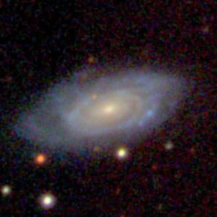 SDSS image of spiral galaxy IC 587