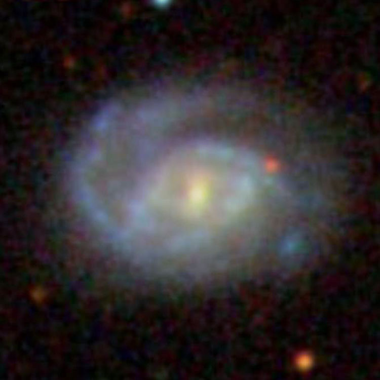 SDSS image of spiral galaxy IC 593