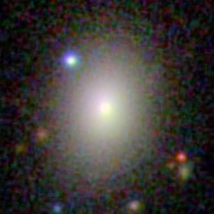 SDSS image of lenticular galaxy IC 595