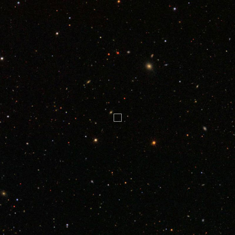SDSS image of region near Swift's obviously incorrect position for IC 619