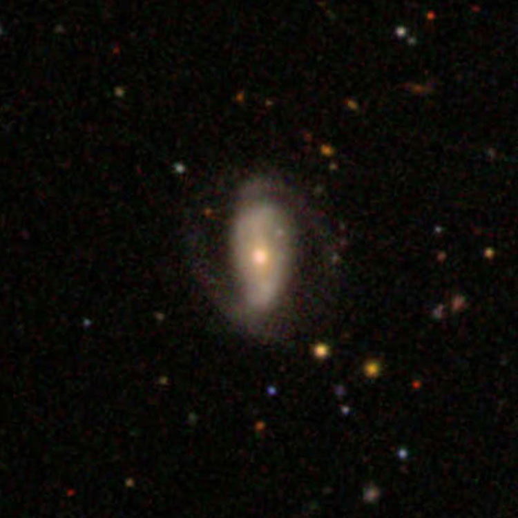 SDSS image of spiral galaxy IC 638