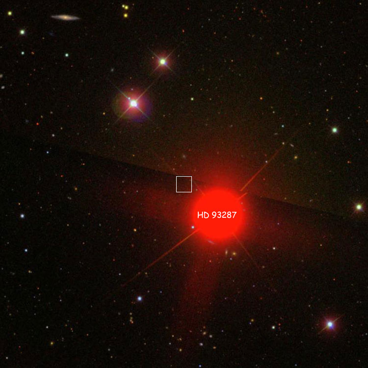 SDSS image of region near the position recorded for the nonexistent IC 640