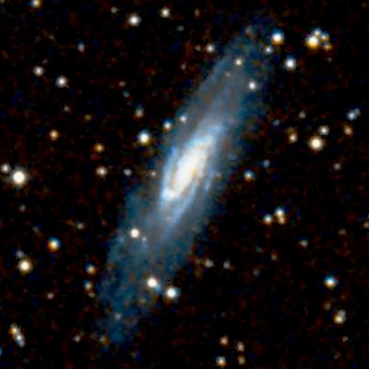 DSS image of spiral galaxy IC 65