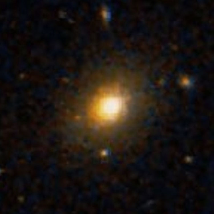 DSS image of elliptical galaxy IC 659