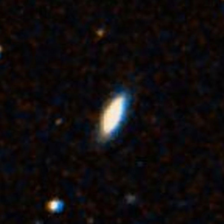 DSS image of lenticular galaxy IC 672