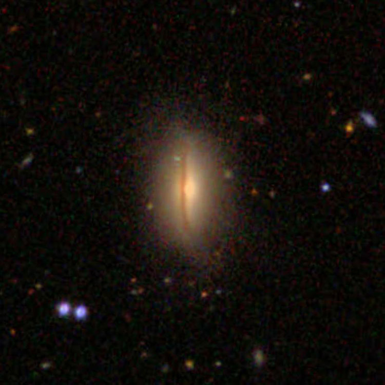 SDSS image of spiral galaxy IC 710