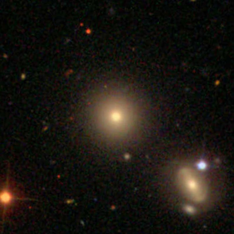 SDSS image of elliptical galaxy IC 711