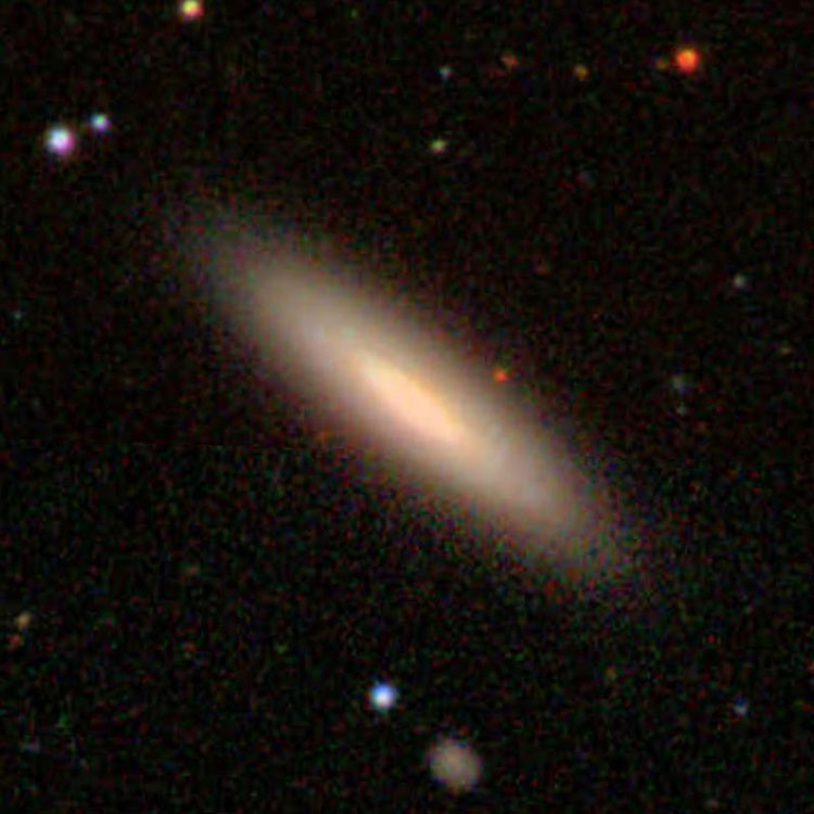 SDSS image of lenticular galaxy IC 719