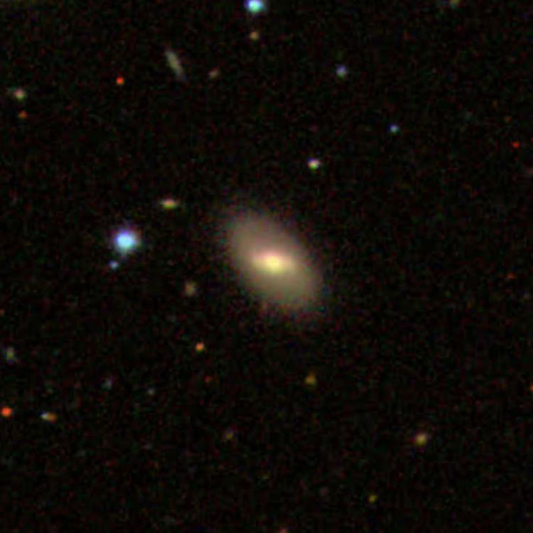 SDSS image of lenticular galaxy IC 744