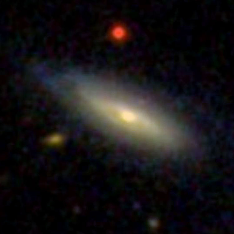 SDSS image of spiral galaxy IC 91