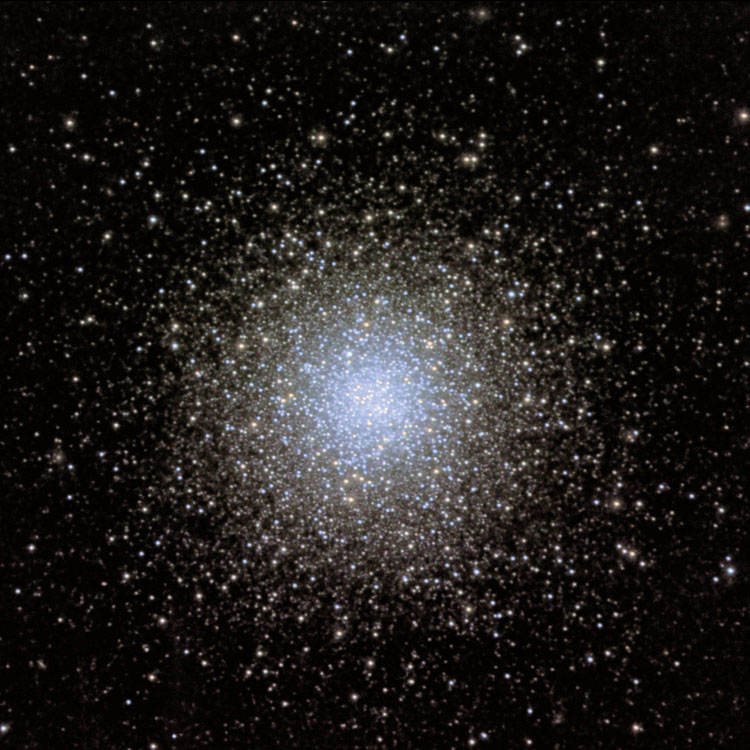 Misti Mountain Observatory image of globular cluster NGC 5024, also known as M53