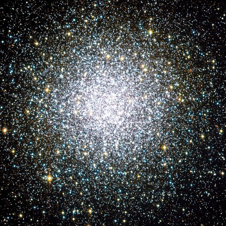 CFHT image of globular cluster NGC 6809, also known as M55
