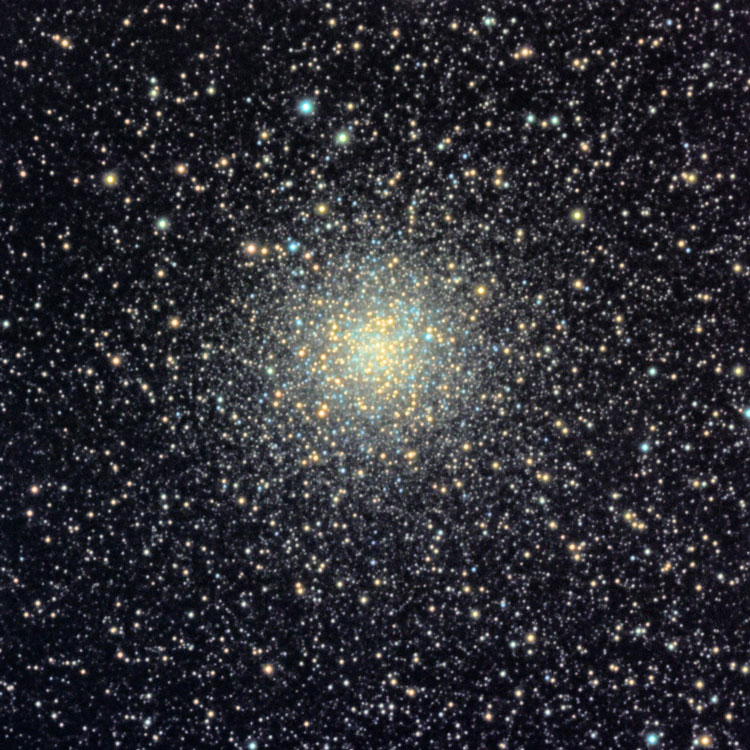 Misti Mountain Observatory image of globular cluster NGC 6333, also known as M9
