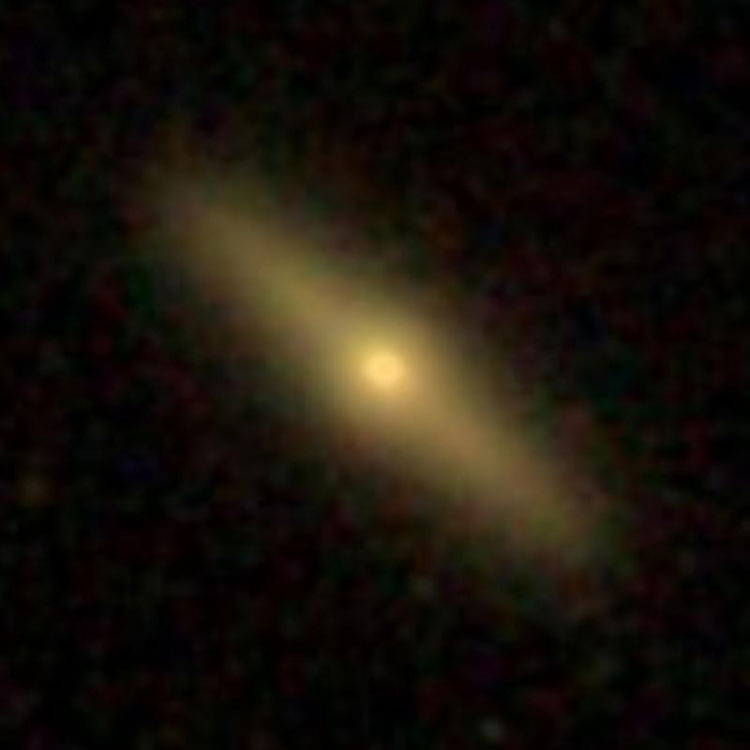 SDSS image of lenticular galaxy NGC 1007
