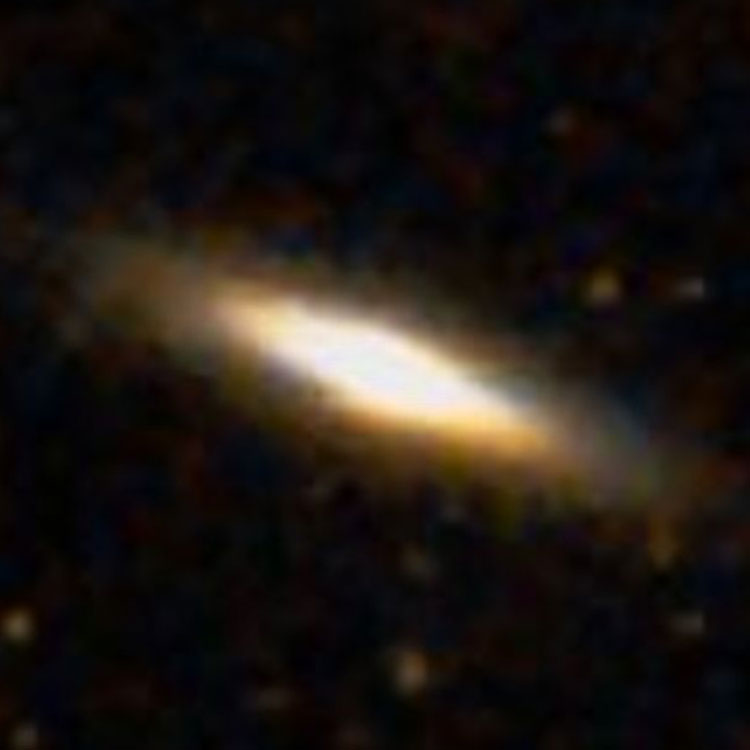 DSS image of lenticular galaxy NGC 1029