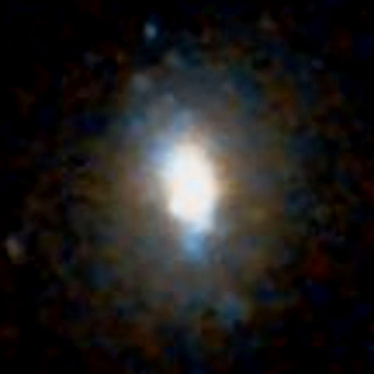 DSS image of spiral galaxy NGC 1036