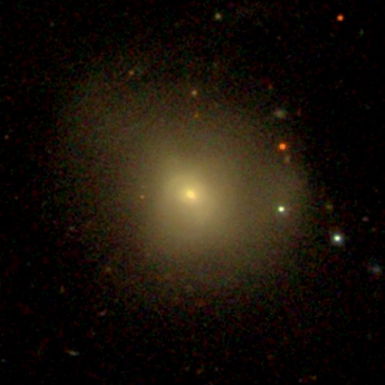 SDSS image of lenticular galaxy NGC 1041