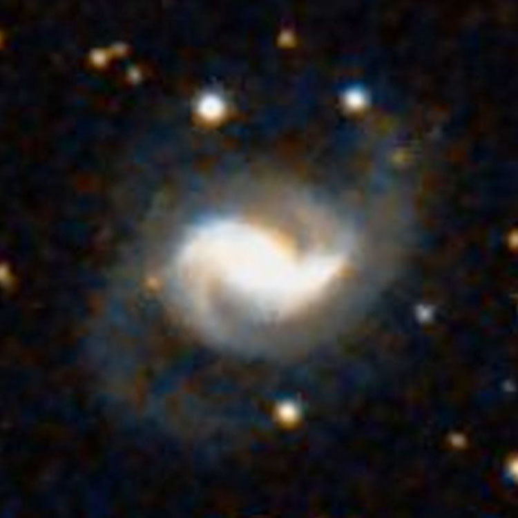 DSS image of spiral galaxy NGC 1050