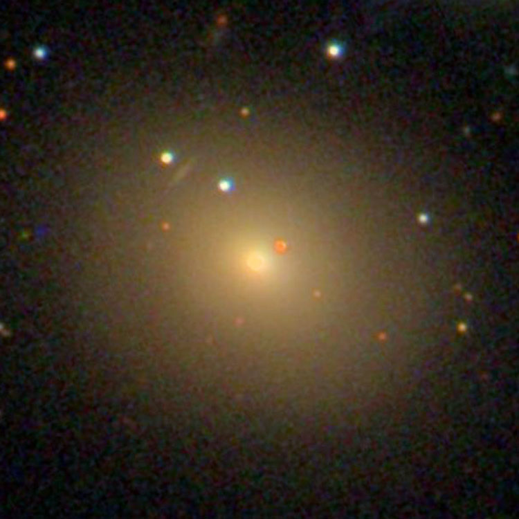 SDSS image of lenticular galaxy NGC 1066