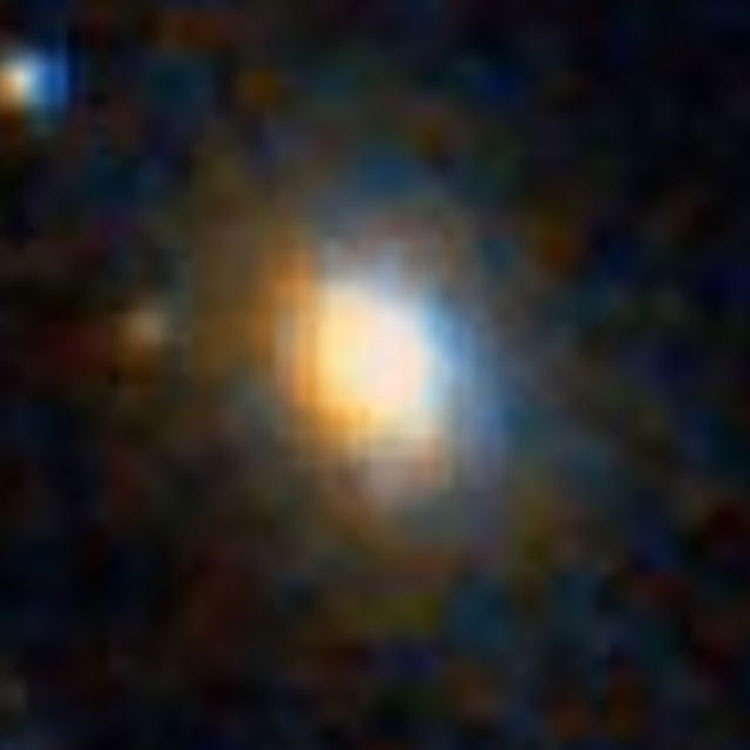 DSS image of lenticular galaxy NGC 1078