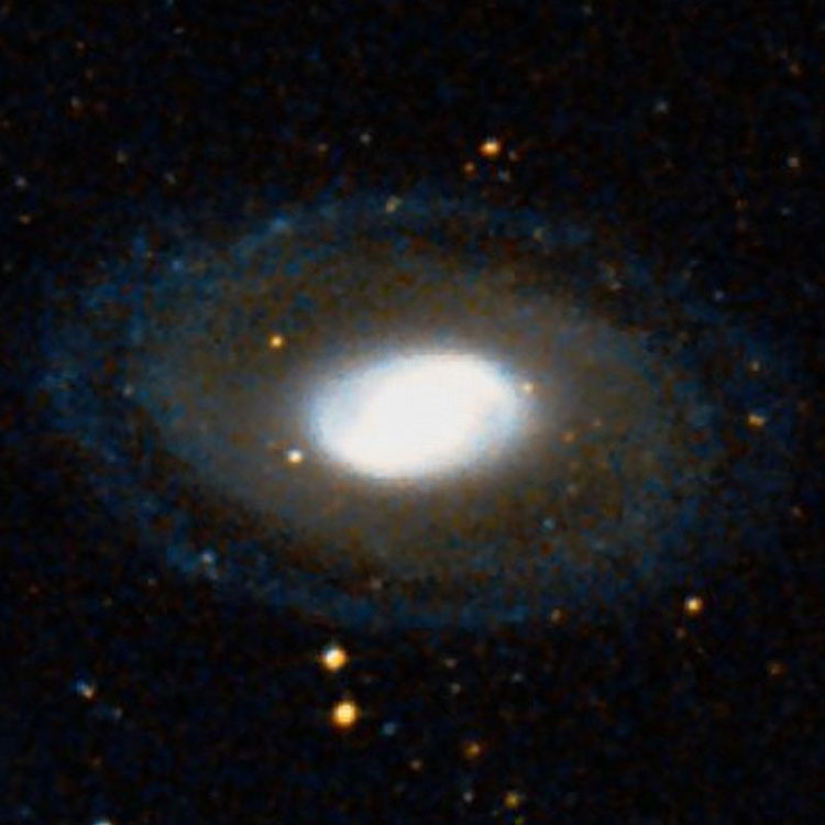 DSS image of spiral galaxy NGC 1079