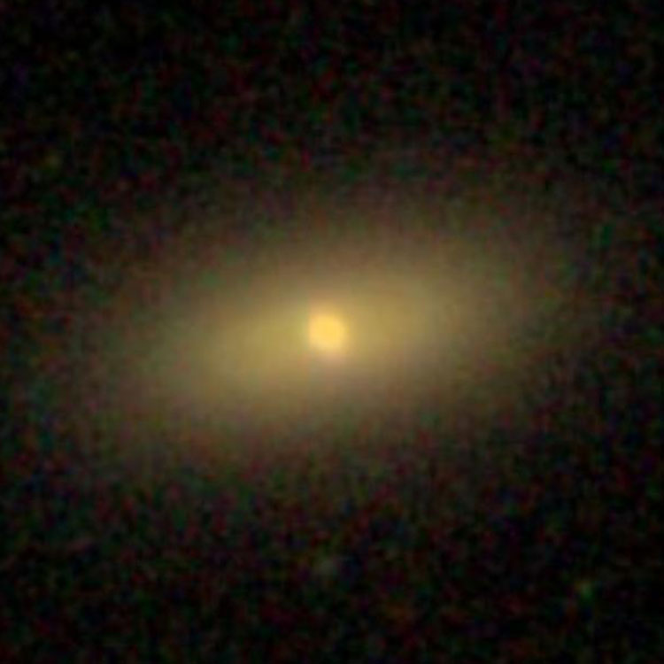 SDSS image of lenticular galaxy PGC 1671, which is usually assumed to be NGC 116