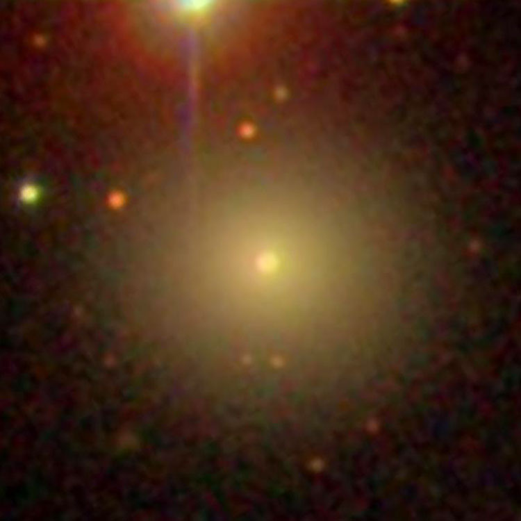 SDSS image of lenticular galaxy NGC 1177