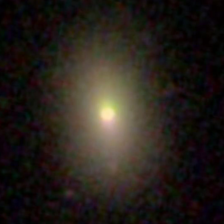SDSS image of lenticular galaxy NGC 1180