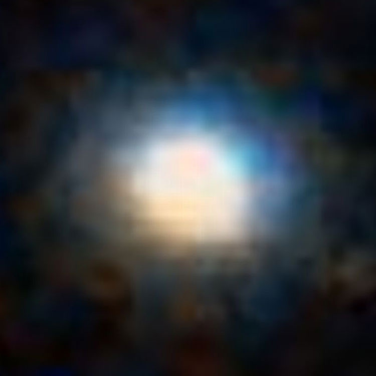 DSS image of lenticular galaxy NGC 1195