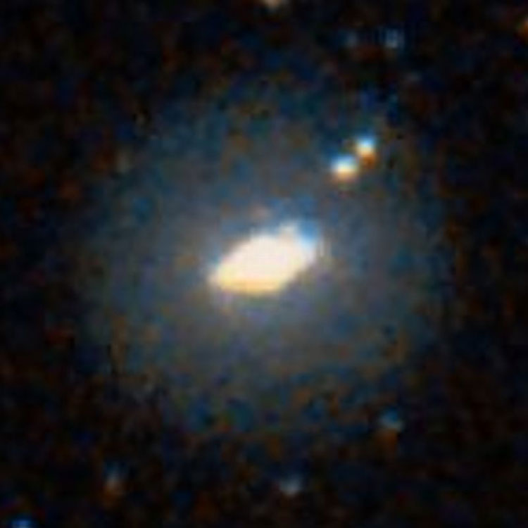 DSS image of lenticular galaxy NGC 1196