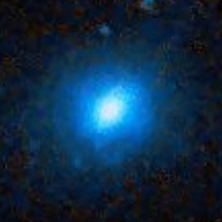 DSS image of lenticular galaxy NGC 1210