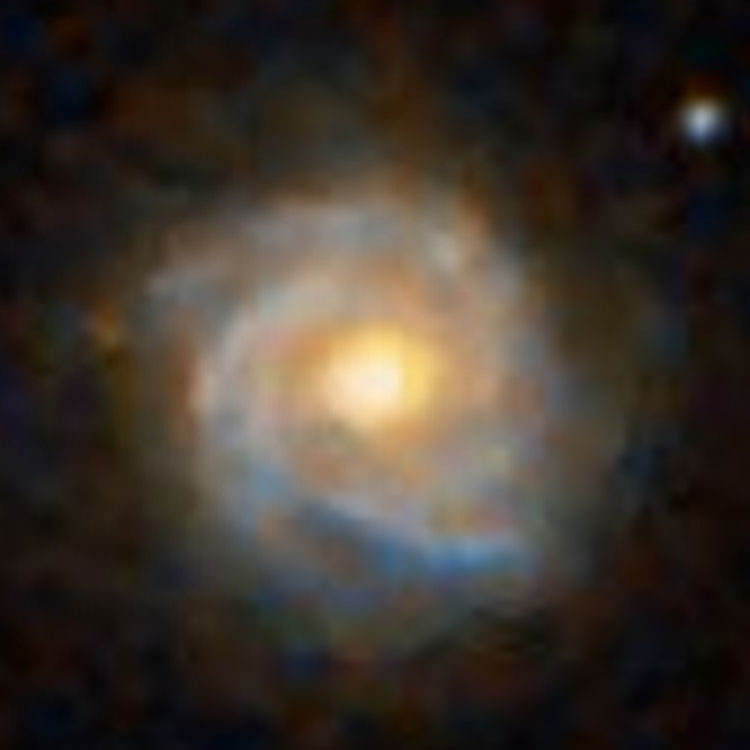 DSS image of spiral galaxy NGC 1219