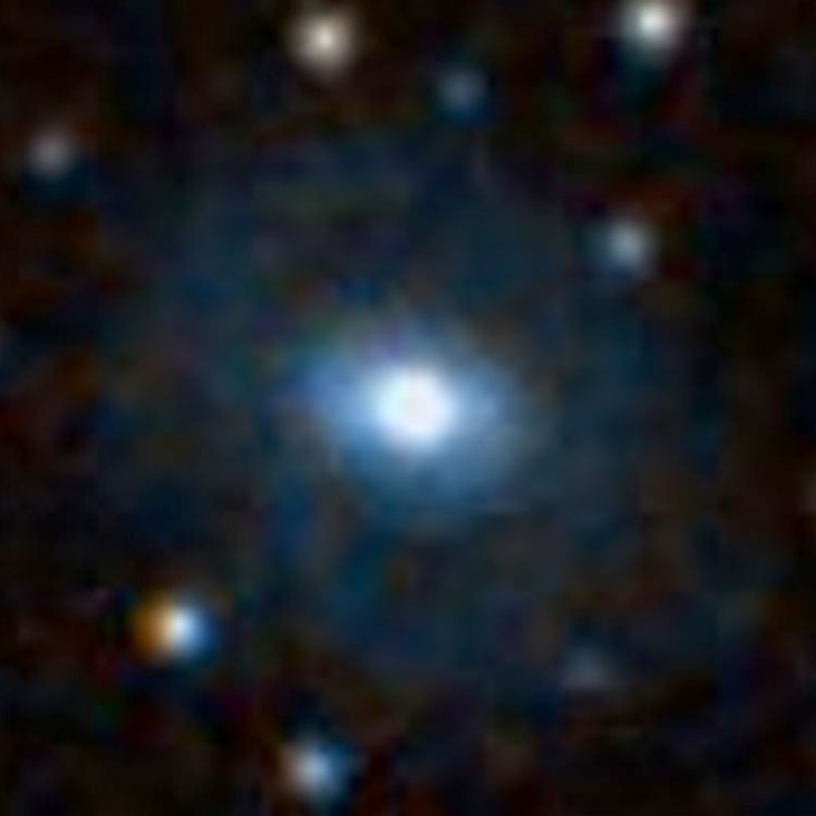 DSS image of lenticular galaxy NGC 1227