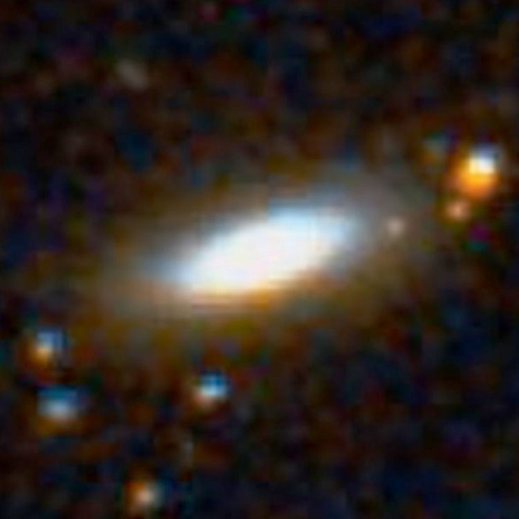 DSS image of lenticular galaxy NGC 1256