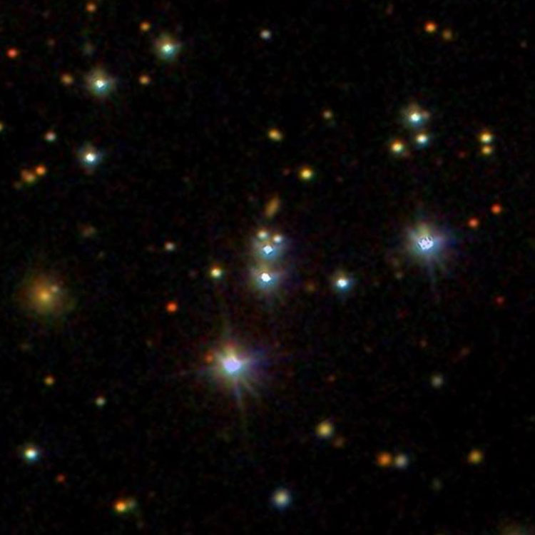 SDSS image of the pair of stars listed as NGC 1257
