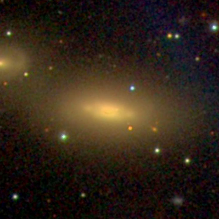 SDSS image of lenticular galaxy NGC 1260